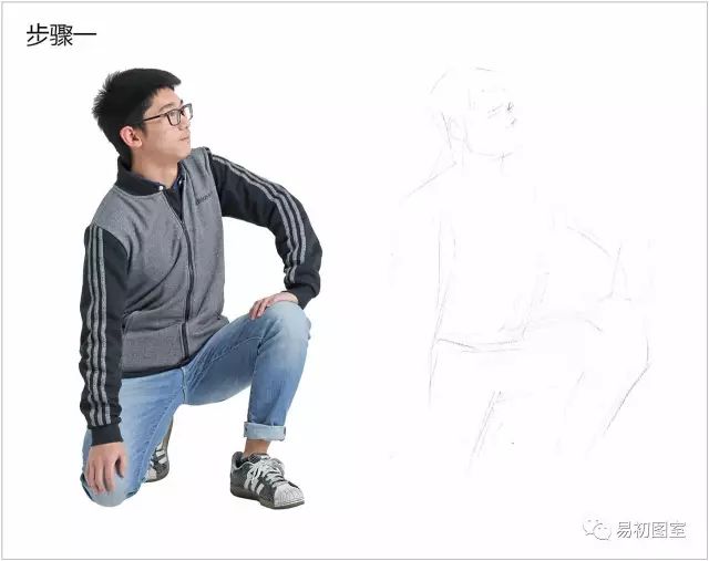 美术生的「速写蹲姿,其实真的不难!